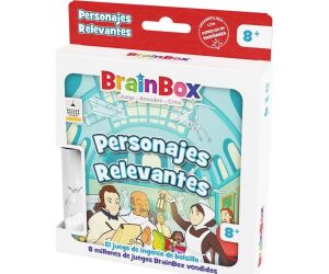 Juego de mesa brainbox pocket personajes relevantes edad recomendada 8 aos