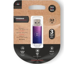 Pendrive 32GB Tech One Tech Be Fade USB 2.0/ Purpura Degradado