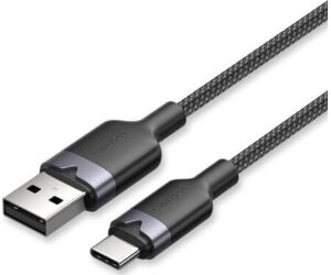 Cable Usb-c A Usb-a Trenzado 2 M Negro Vention