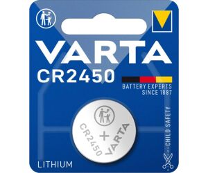 Blister pilas varta litio boton 3v cr2450