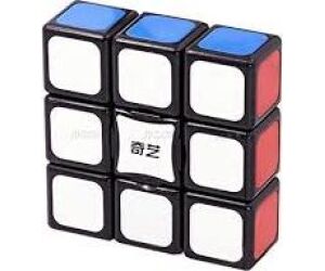 Cubo de rubik qiyi super floppy 3x3x1 bordes negros