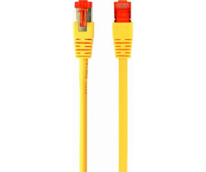 Cable Red S-ftp Gembird Cat 6a Lszh Amarillo 3 M