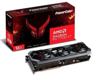 Tarjeta grafica powercolor amd radeon rx 7700 xt red devil oc 12gb gddr6