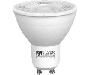 Bombilla led silver electronic eco dicroica 8w=60w -  gu10 -  3000k -  38 -  773 lm -  luz calida -  a+