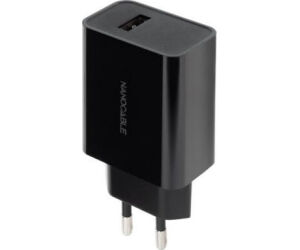 Nanocable Cargador 1 x USB 5V-2.1A Negro