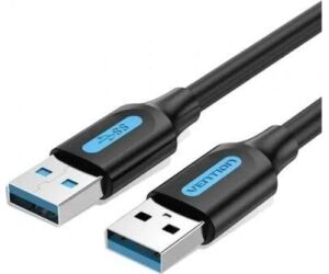 Cable USB 3.0 Vention CONBI/ USB Macho - USB Macho/ 5Gbps/ 3m/ Negro