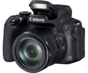 Camara digital canon powershot sx70 hs 20.3mp -  zo 65x -  3'' -  video 4k -  wifi -  negra -  litio