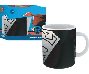 Taza gb eye ceramica dc comic superman estilo negro