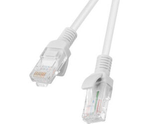 Latiguillo rj45 lanberg cat.6 utp 20m fluke passed gris