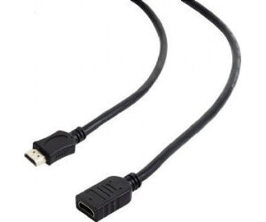 Cable Hdmi Gembird Extension Macho Hembra V2.0 Alta Velocidad Con Ethernet 0,5m