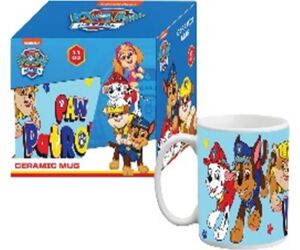 Taza gb eye ceramica azul patrulla canina en caja de regalo