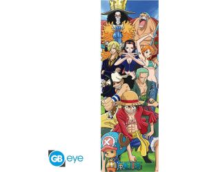 Poster de puerta gb eye one piece -  straw hats crew