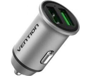 Cargador de Coche Vention FFAH0/ 2xUSB/ 18W