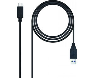 Nanocable Cable USB 3.1 Gen2 USB-C/M-A/M 0,5 M