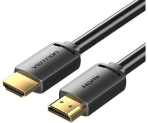 Cable HDMI 2.0 4K Vention ALJBH/ HDMI Macho - HDMI Macho/ 2m/ Negro