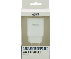 iggual Cargador de pared 1xUSB 5V/2A (10W)