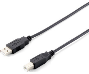 Cable impresora equip usb a -  usb b -  macho - macho -  5m -  negro