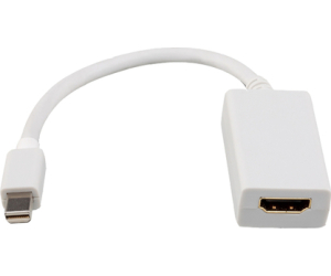 Conversor Nanocable 10.16.0602-W/ Mini DisplayPort Macho - HDMI Hembra/ 15cm/ Blanco