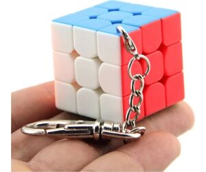 Llavero cubo de rubik moyu meilong 3x3 stickerless