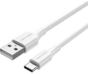 Cable USB 2.0 Vention CTHWI/ USB Tipo-C Macho - USB Macho/ Hasta 60W/ 480Mbps/ 3m/ Blanco