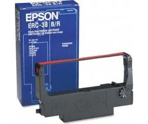 Epson Cinta ERC-38BR Negro/Rojo TMU200/U300