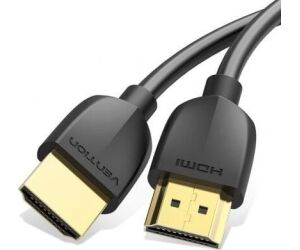 Cable HDMI 2.0 4K Portatil Vention AAIBI/ HDMI Macho - HDMI Macho/ 3m/ Negro