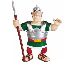 Figura plastoy asterix & obelix legionario romano con lanza pvc