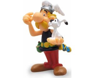 Figura plastoy asterix & obelix asterix con idefix pvc