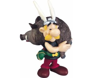 Figura plastoy asterix & obelix asterix con jabali pvc