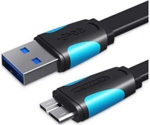 Cable Micro Usb A Usb-a 3.0 M-m 2 M Negro Vention