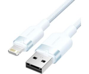 Cable 2.0 Usb A Lightning Trenzado 1 M Azul Vention