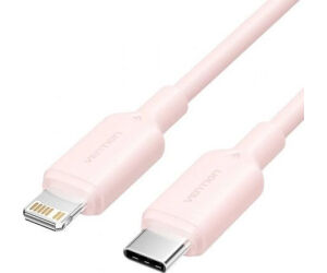 Cable 2.0 Usb-c A Lightning 2 M Rosa Vention