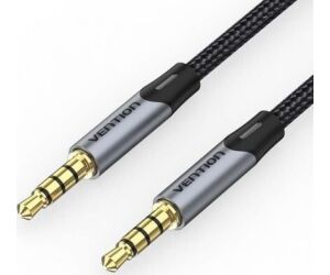 Cable Estreo Vention BAQHG/ Jack 3.5 Macho - Jack 3.5 Macho/ 1.5m/ Gris