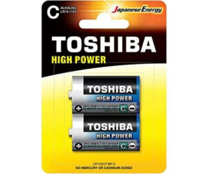 Pack de 2 Pilas C 2 Toshiba LR14/ 1.5V/ Alcalinas