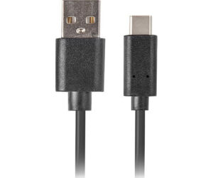 Cable usb tipo c a usb 2.0 tipo a lanberg 3m - macho -  macho - negro