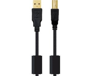 Nanocable Cable USB 2.0 Impresora Ferrita  2.0 M