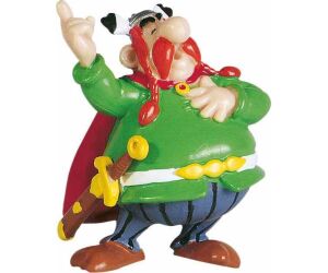 Figura plastoy asterix & obelix jefe abraracurcix pvc