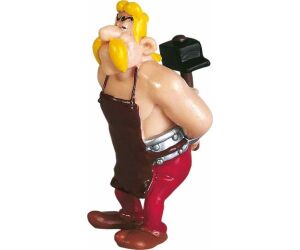 Figura plastoy asterix & obelix herrero esautomatix pvc