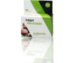 Cartucho de Tinta Reciclado Karkemis Brother LC980-LC1100/ Cian