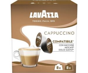 Cpsula Lavazza Cappuccino para cafeteras Dolce Gusto/ Caja de 16