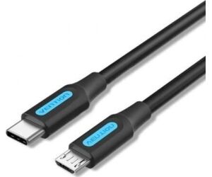 Cable Usb-c 2.0 A Micro Usb M-m 1.5 M Negro Vention