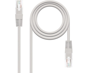 Cable de Red RJ45 UTP Nanocable 10.20.1302 Cat.6/ 2m/ Gris