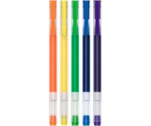 BOLIGRAFOS DE TINTA DE GEL Mi HIGH-CAPACITY 5 UDS COLORES VARIADOS XIAOMI