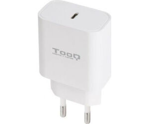 Cargador Tooq De Pared Usb-c Pd3.0 20w Blanco