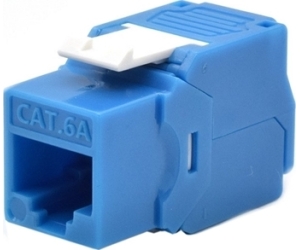 Presa Keystone Wp Cat.6a Utp, Toolless, Color Azul