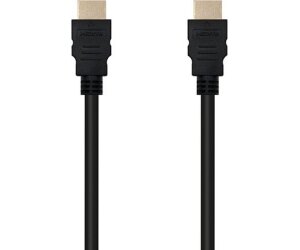 Cable HDMI 1.4 Nanocable 10.15.1702/ HDMI Macho - HDMI Macho/ 1.8m/ Negro