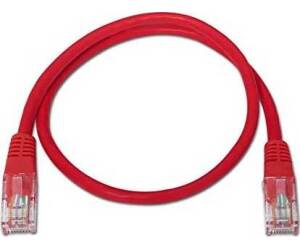 Nanocable Latiguillo RJ45 CAT.6 UTP Rojo, 3.0 M