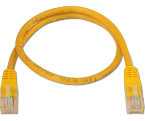 Nanocable Latiguillo RJ45 CAT.6 UTP Amarillo 3.0M