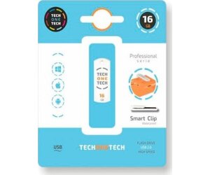 Pendrive 16GB Tech One Tech Pro Smart Clip USB 2.0