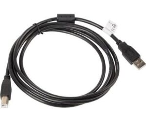 Cable impresora lanberg usb a -  usb b macho - macho ferrita 5m negro